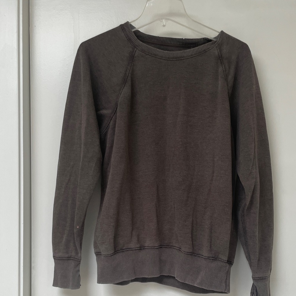 ❤️ 5/$15 aerie Crewneck Sweatshirt in Brown